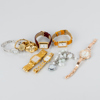 SAMLING ARMBANDSUR, 9 st, metall, bla Regal, Charmelle, Royal, 1900-/2000-tal