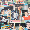 SAMLING FOTBOLLSBILDER, 25 st, Topps chewing gum 1977