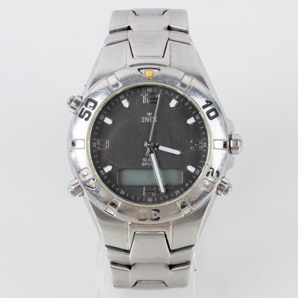 HERRARMBANDSUR, Inex, stål, 1900-/2000-tal