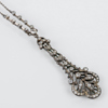 COLLIER, silver, jugend, tidigt 1900-tal