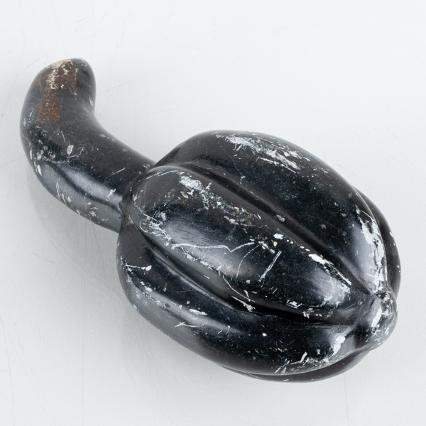 DEKORATION, svart sten, 1900-tal