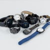 SAMLING ARMBANDSUR, 9 st, olika material, bla Bacardi, Casio, Swatch, G&B, Talk Tech, 1900-/2000-tal