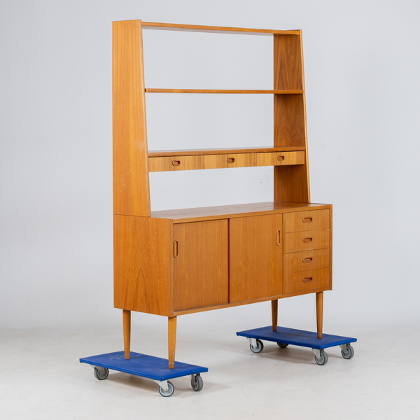 BOKHYLLA, teak, 1950-/60-tal