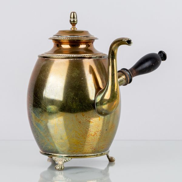 CHOKLADKANNA, mässing, Skultuna, 1900-talets första hälft