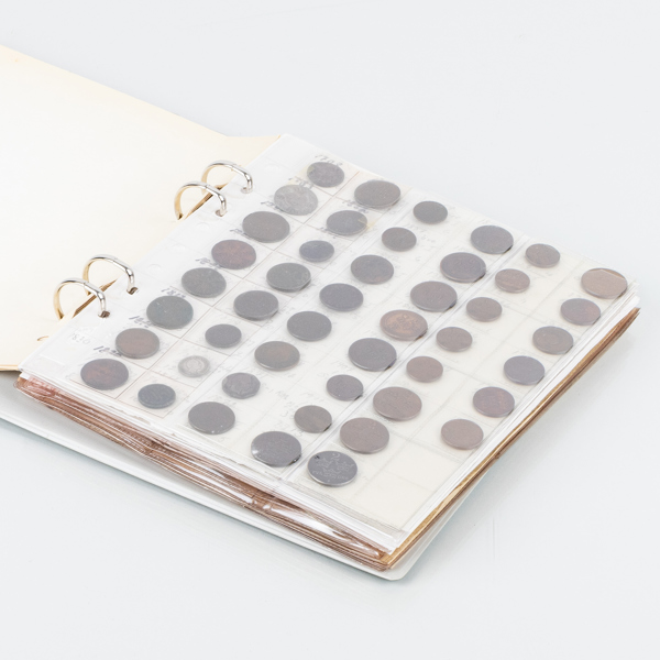 SAMLING MYNT OCH SEDLAR, mestadels Sverige, 1600-, 1700-,1800-, samt 1900-tal