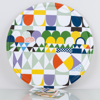 JOSEF FRANK, bricka samt 6 st coasters, "Bows", Almedahls