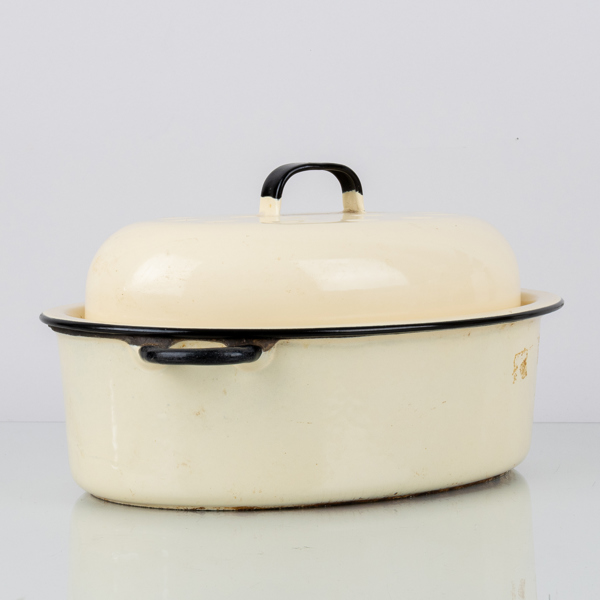 STEKGRYTA, gjutjärn, Kockums, 1900-talets mitt