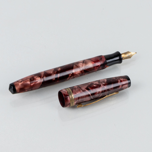 RESERVOARPENNA, stift 18k guld, Parker Pen Co., USA,1900-talets andra hälft