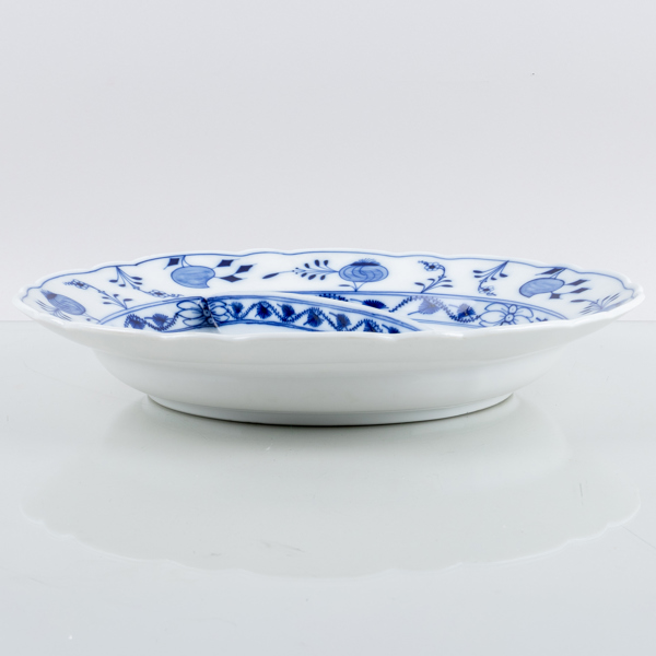 SERVERINGSSKÅL, porslin, lökmönstret, Meissen, Tyskland, 1900-talets andra hälft