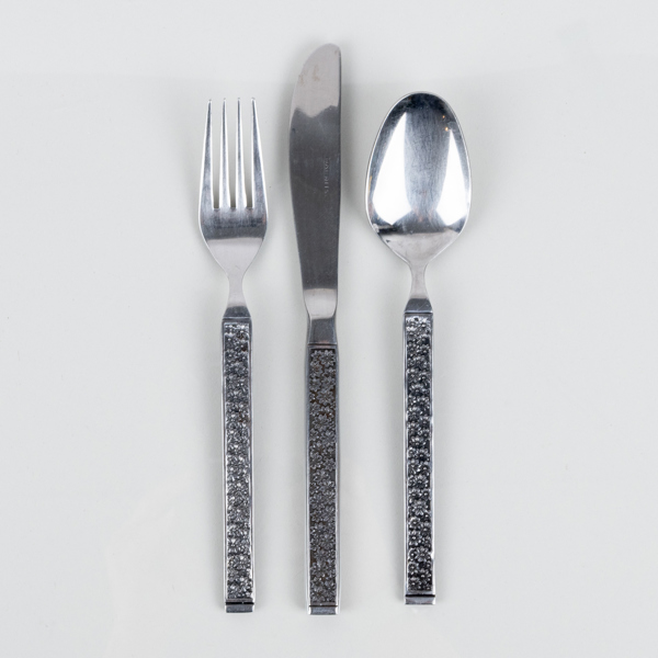 BESTICK, 18 del, rostfritt stål, 1900-talets andra hälft