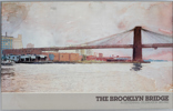 AFFISCHER, 1 par, efter David Lingwood, "The Brooklyn bridge", 1983