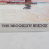 AFFISCHER, 1 par, efter David Lingwood, "The Brooklyn bridge", 1983
