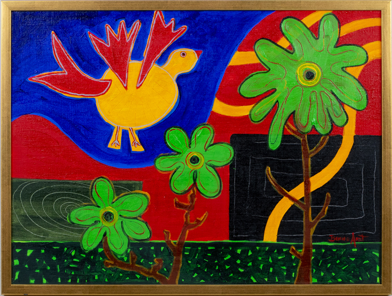 BENNO ARZT (född 1941), akryl på duk, signerad