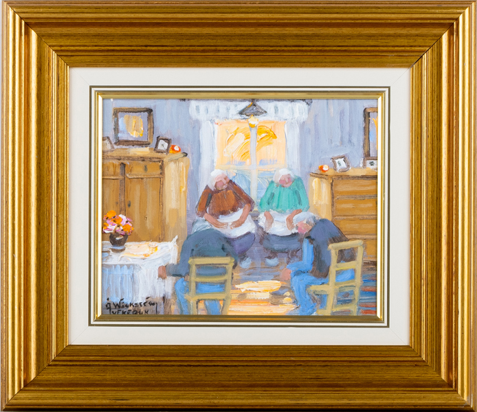 ÅKE WICKSTRÖM (1927-2019), olja på duk, signerad