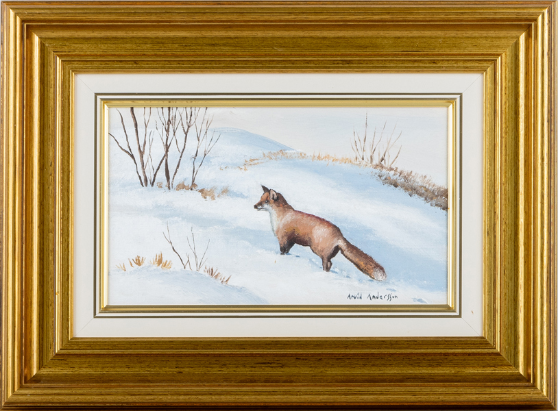 ARVID ANDERSSON (1934-2002), olja på duk, signerad