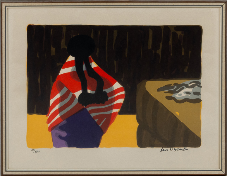 LARS NORRMAN, färglitografi, signerad och numrerad 101/360