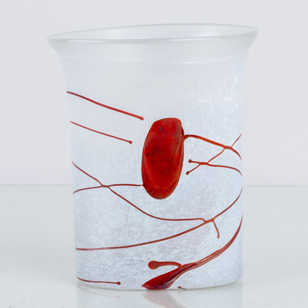 BERTIL VALLIEN, vas, glas, Kosta Boda, signerad