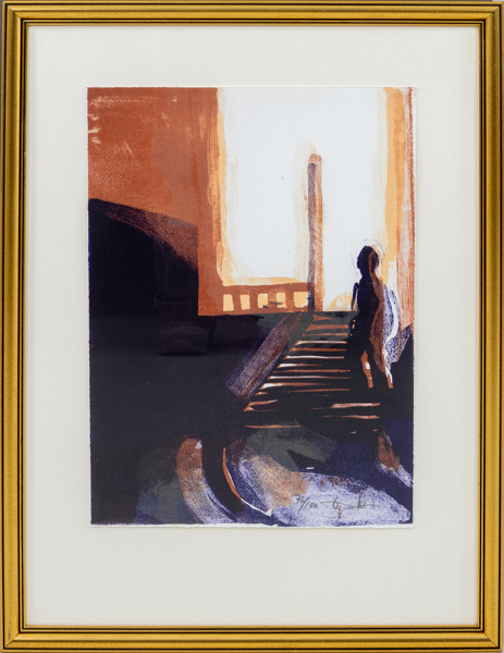 ÖRJAN WIKSTRÖM (född 1948), färglitografi, signerad och numrerad 76/100