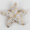 SWAROVSKI, brosch, sjöstjärna, sent 1900-tal