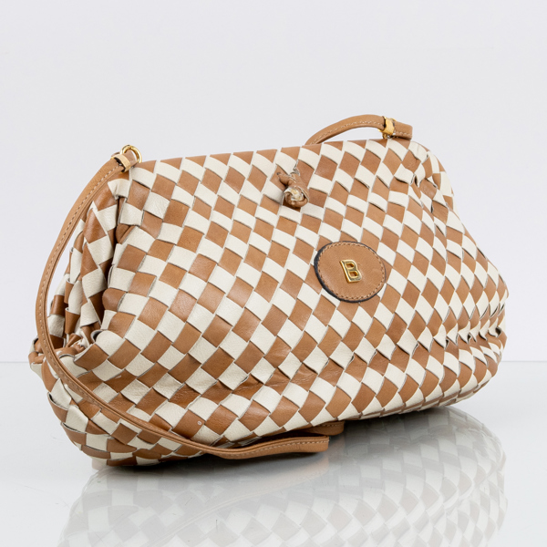 BALLY, clutch, skinn, 1900-talets andra hälft