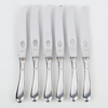 BORDSKNIVAR, 6 st, silver, GAB, Stockholm 1951