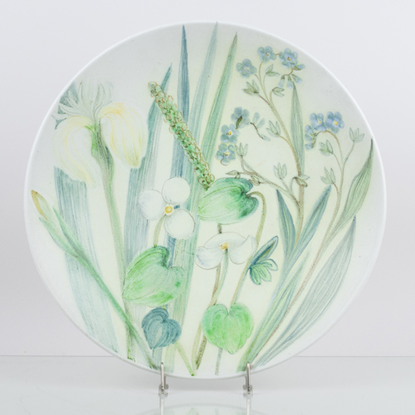 CARL HARRY STÅLHANE, skålfat, stengods, Rörstrand, 1900-talets mitt