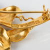 BROSCH, 18k guld, Gustavssons Guldsmedja, Stockholm 1954, vikt ca 6,5 g