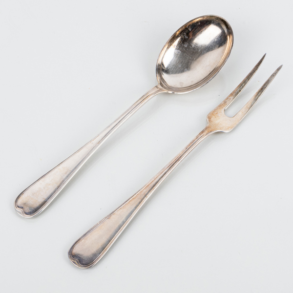 SERVERINGSBESTICK, 2 del, silver, 1900-tal