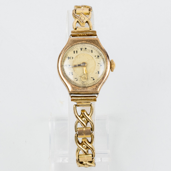 DAMARMBANDSUR, 14k guld, 1900-talets mitt