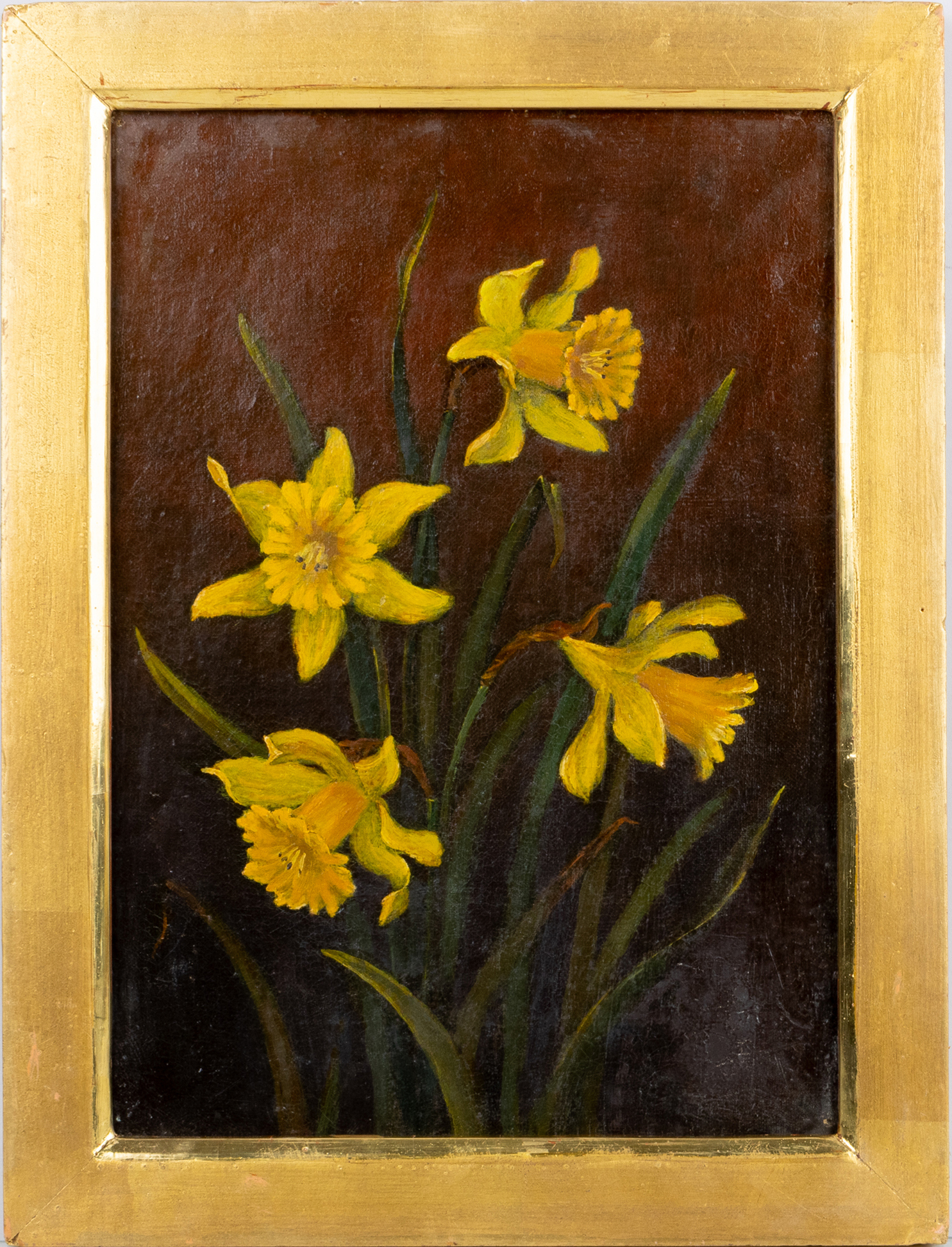 OKÄND KONSTNÄR, olja på duk, 1800-/1900-tal