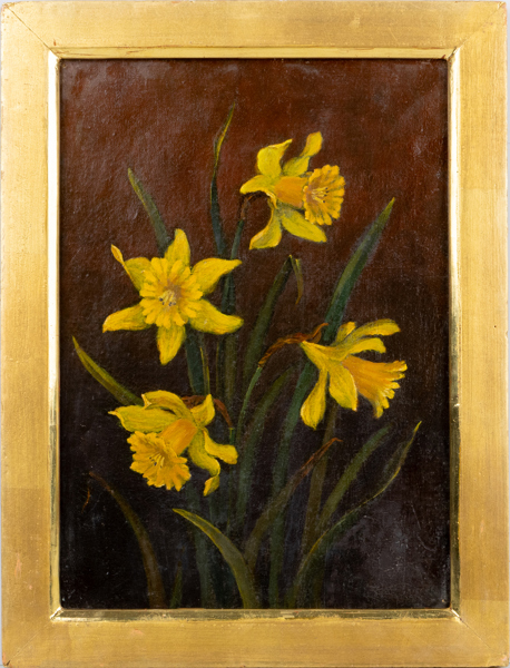 OKÄND KONSTNÄR, olja på duk, 1800-/1900-tal