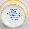 GIALETTI GIULIO, krus, lergods, Messaggero, Italien, numrerad 149/200, 1900-tal 