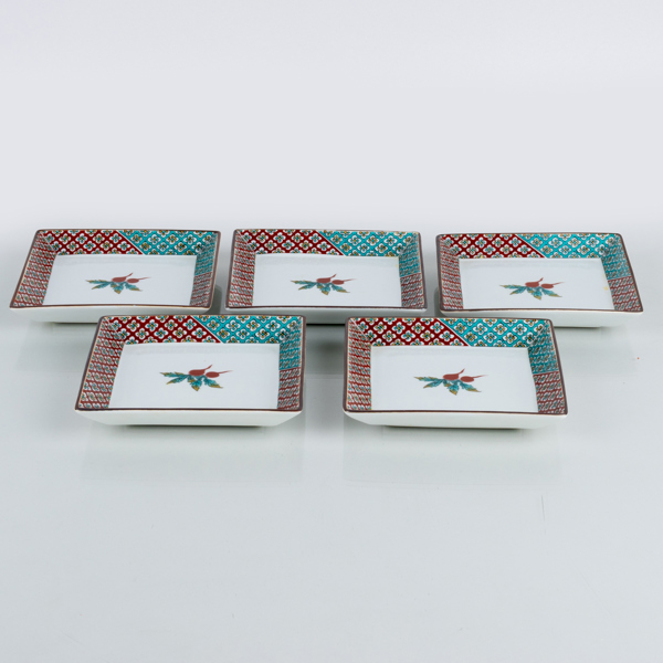 FAT, 5 st, porslin, Kutani, Japan, 1900-/2000-tal