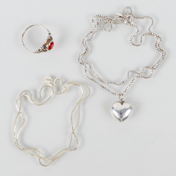 SMYCKEN, 3 del, silver, 1900-tal