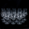 GUNNAR CYRÉN,12 st vinprovarglas, glas, "Elixir", Orrefors
