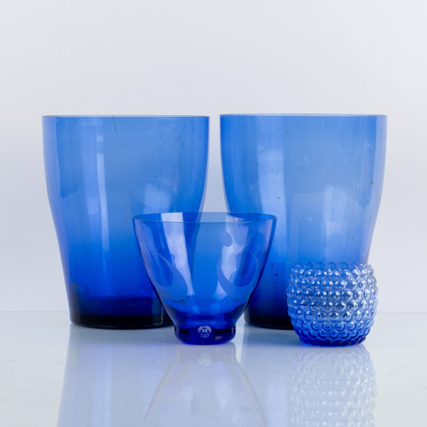 YTTERFODER, SKÅL OCH VAS, 4 del, glas, Reijmyre glasbruk, 1900-talets andra hälft
