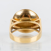 RING, 18k guld, med mabépärla, svenska stämplar 1972