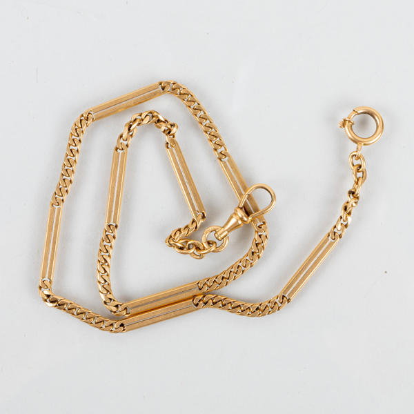 FICKURSKEDJA, 18k guld, 1800-/1900-tal