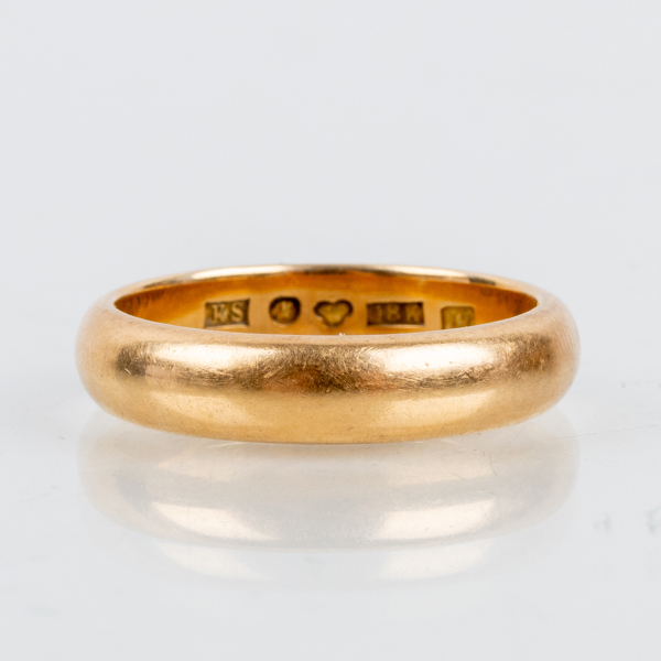 RING, 18k guld, svenska stämplar 1913