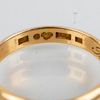 RING, 18k guld, svenska stämplar 1954