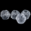  ANN WÄRFF, 4 st, ljuslyktor, glas, "Snöboll", Kosta Boda