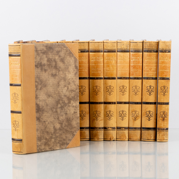 SELMA LAGERLÖF, 12 st, böcker, "Skrifter", Albert Bonniers förlag, 1933