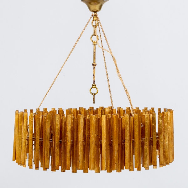 TAKLAMPA, bronserad metall, "Chandelier Carlson S", 2000-tal