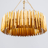 TAKLAMPA, bronserad metall, "Chandelier Carlson S", 2000-tal