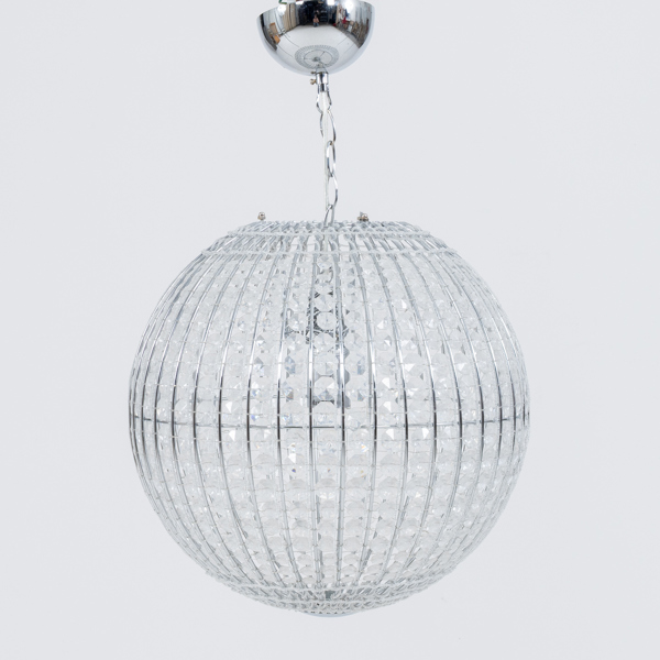 TAKLAMPA, vitmetall, 1900-/2000-tal