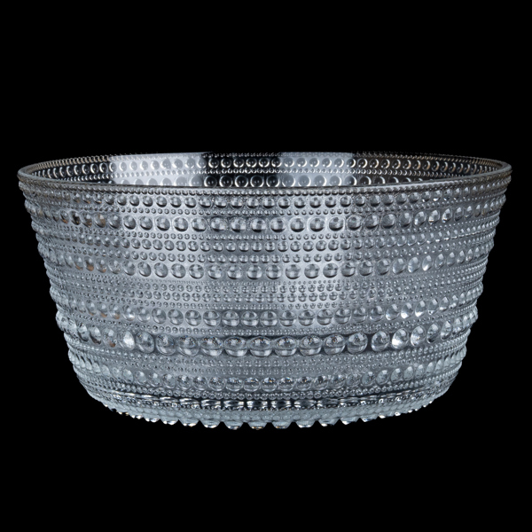 OIVA TOIKKA, skål, glas, "Kastehelmi", Iittala