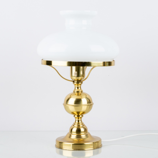 BORDSLAMPA, mässing, Elarmatur Kosta AB, 1900-talets andra hälft