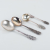 SERVERINGSBESTICK, 4 del, silver, bla Norge, mestadels 1900-talets mitt