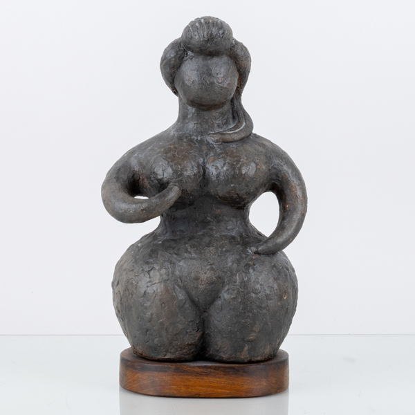 LARS BERGSTEN (1920-2011), skulptur, lergods, signerad