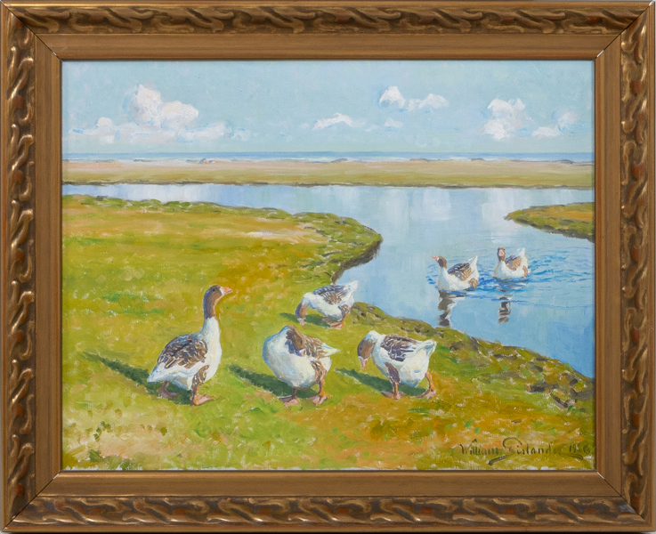 WILLIAM GISLANDER (1890-1937), olja på duk, signerad och daterad 1926